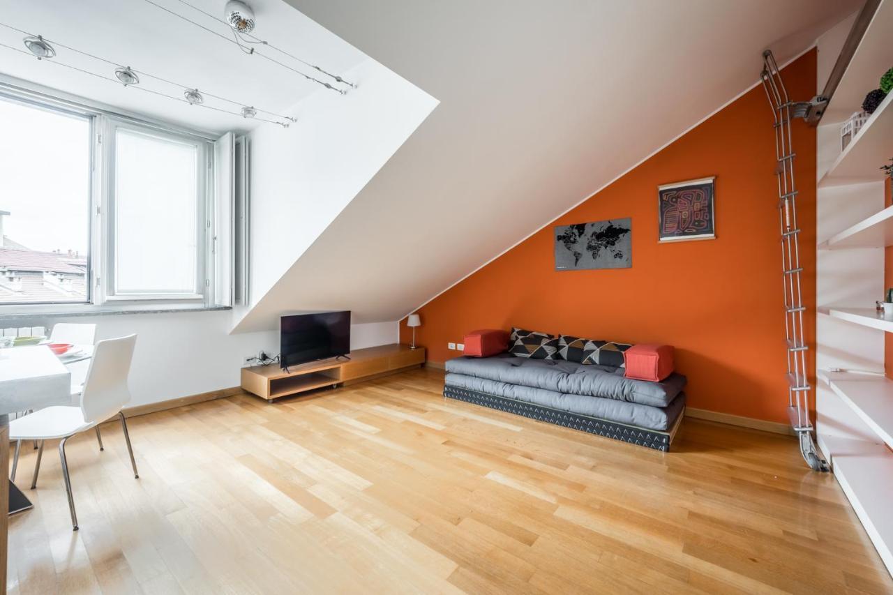 The Orange Attic - Navigli Area Daire Milano Dış mekan fotoğraf
